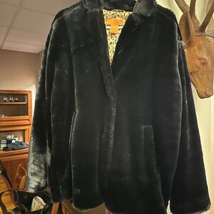 Women's Joe Fresh Faux Fur Jacket